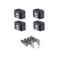 Cruz 4 anti-theft end caps ST + Cruz 4 anti-theft key locks